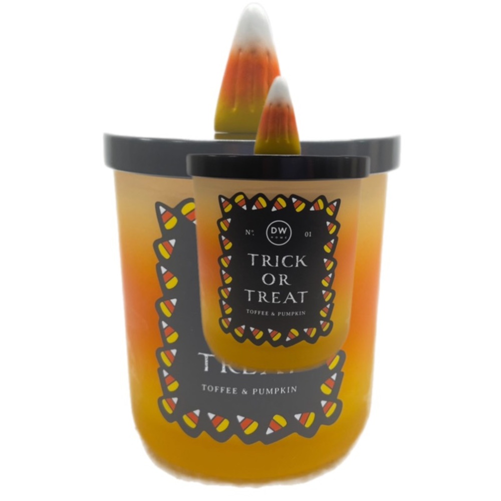 NWT! 🎃 DW HOME  9.3 Oz. Trick Or Treat Candle Halloween Fall Autumn Holiday - Picture 5 of 6